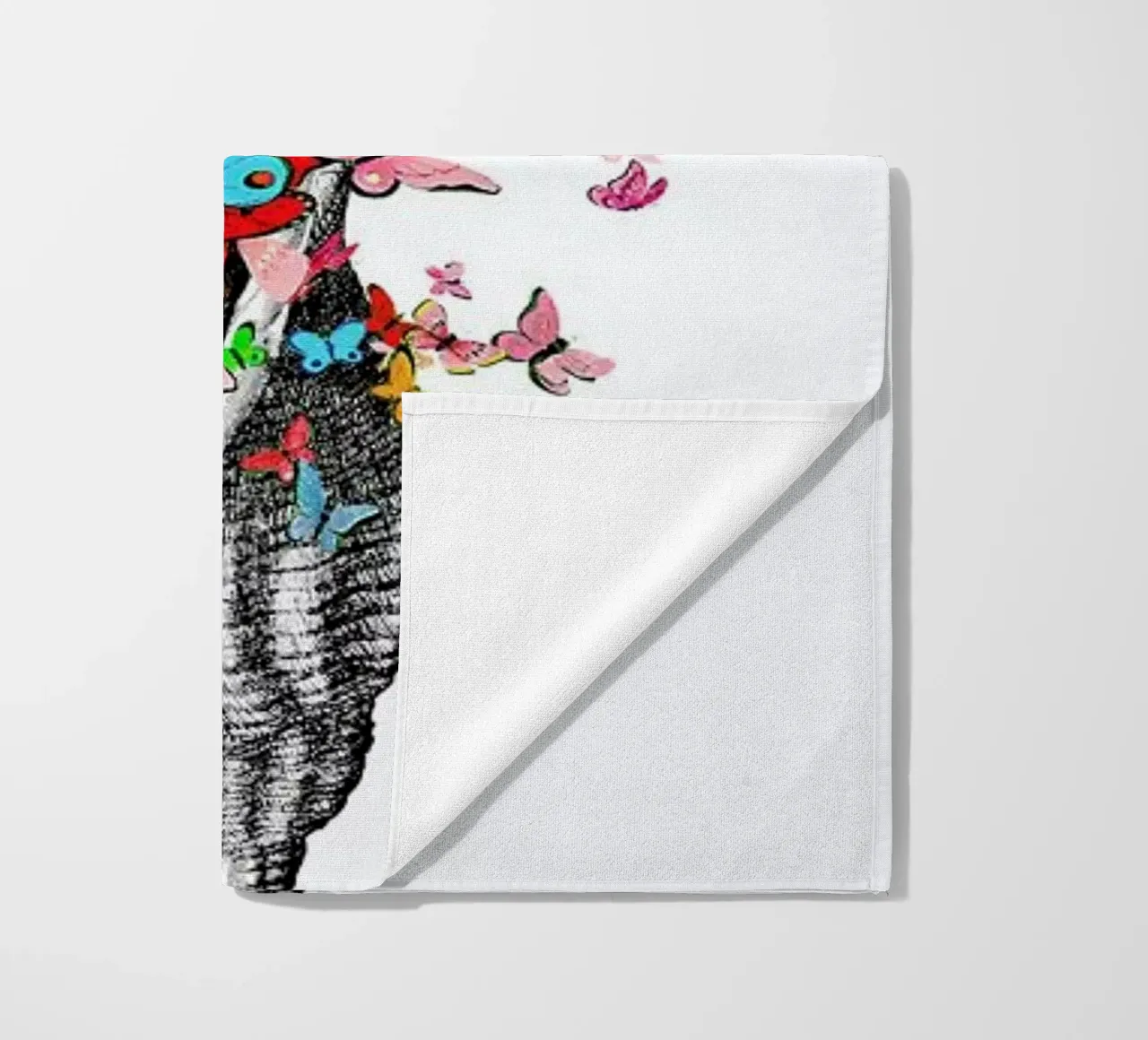 Seashell with butterflies telo mare da Rococco LA