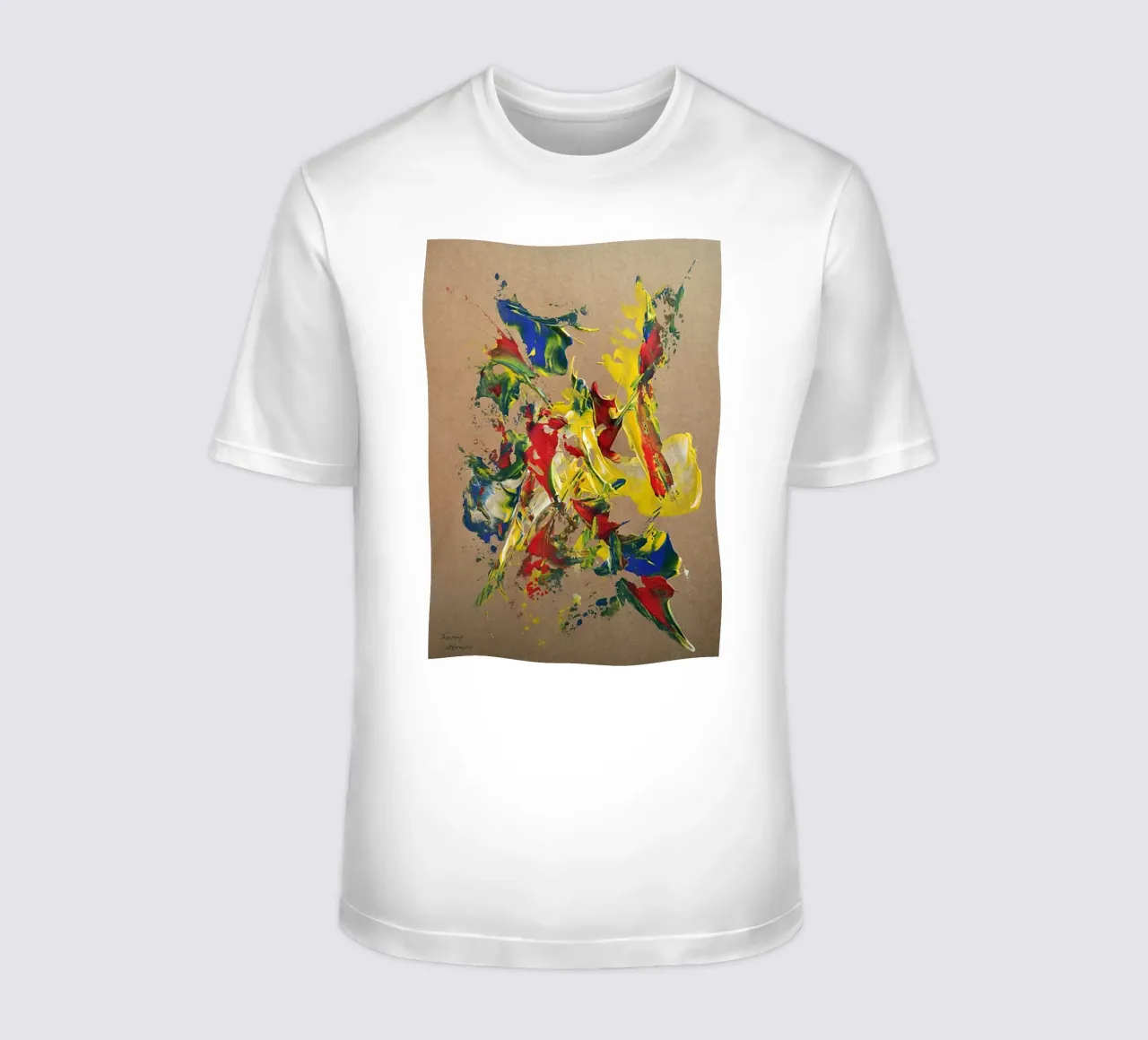 NATURAL STYLE 30 t-shirt by Thierry Vobmann Abstract painting