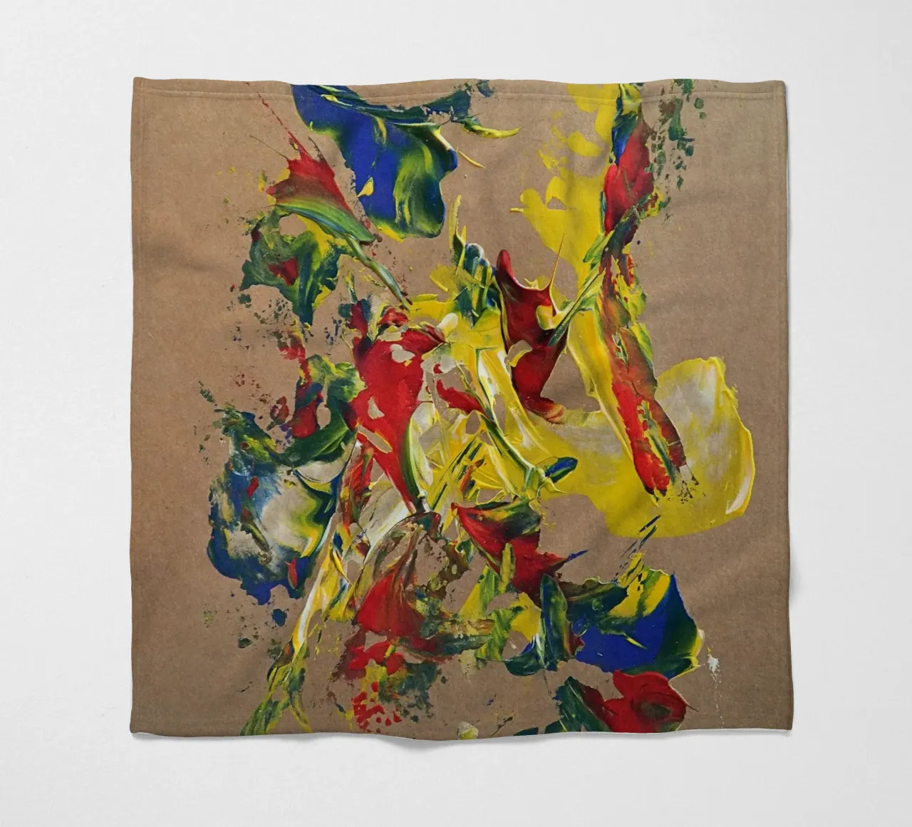 NATURAL STYLE 30 coperta in pile da Thierry Vobmann Abstract painting