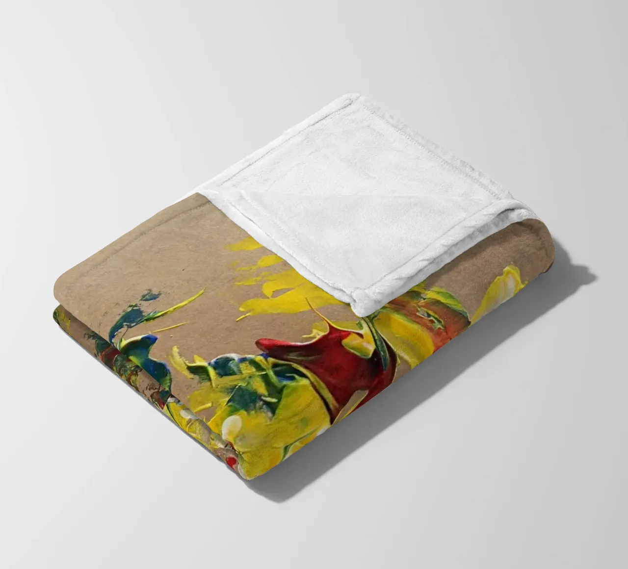 NATURAL STYLE 30 coperta in pile da Thierry Vobmann Abstract painting