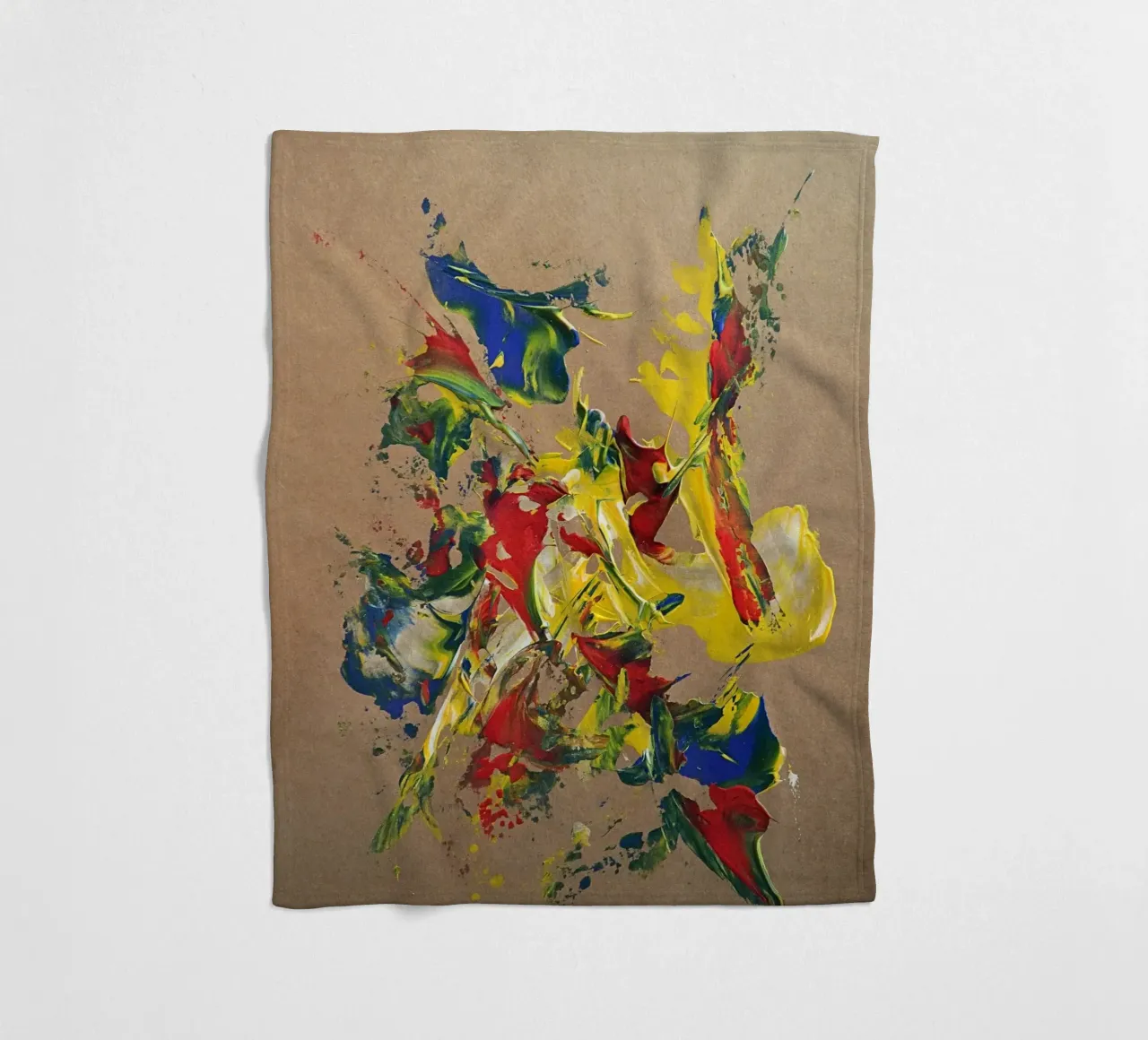 NATURAL STYLE 30 coperta in pile da Thierry Vobmann Abstract painting