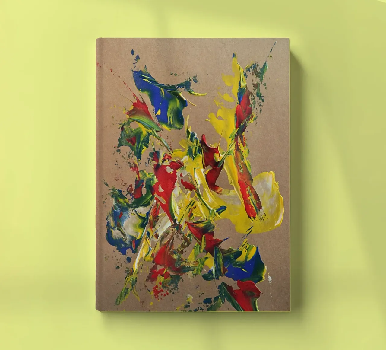 NATURAL STYLE 30 notebook by Thierry Vobmann Abstract painting