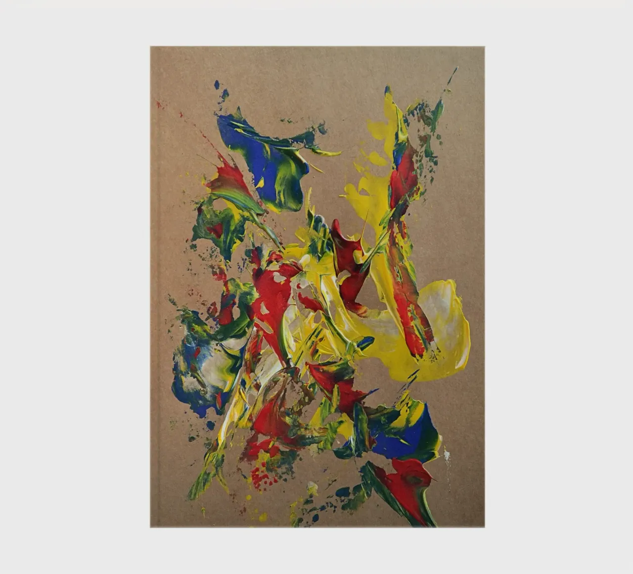 NATURAL STYLE 30 notebook by Thierry Vobmann Abstract painting