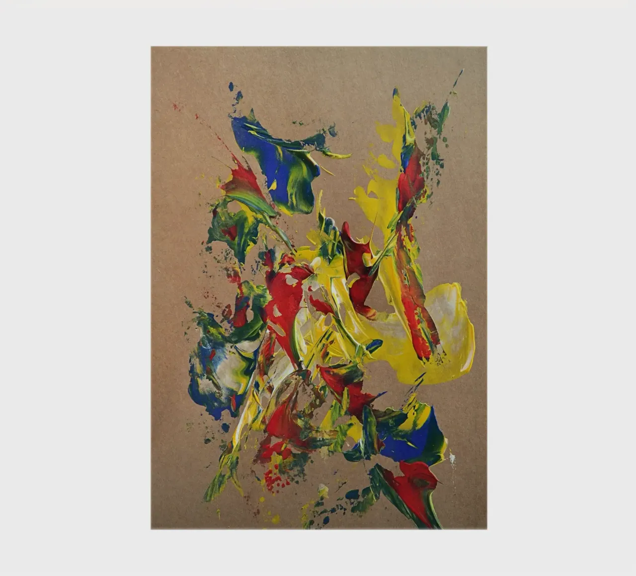 NATURAL STYLE 30 notebook by Thierry Vobmann Abstract painting