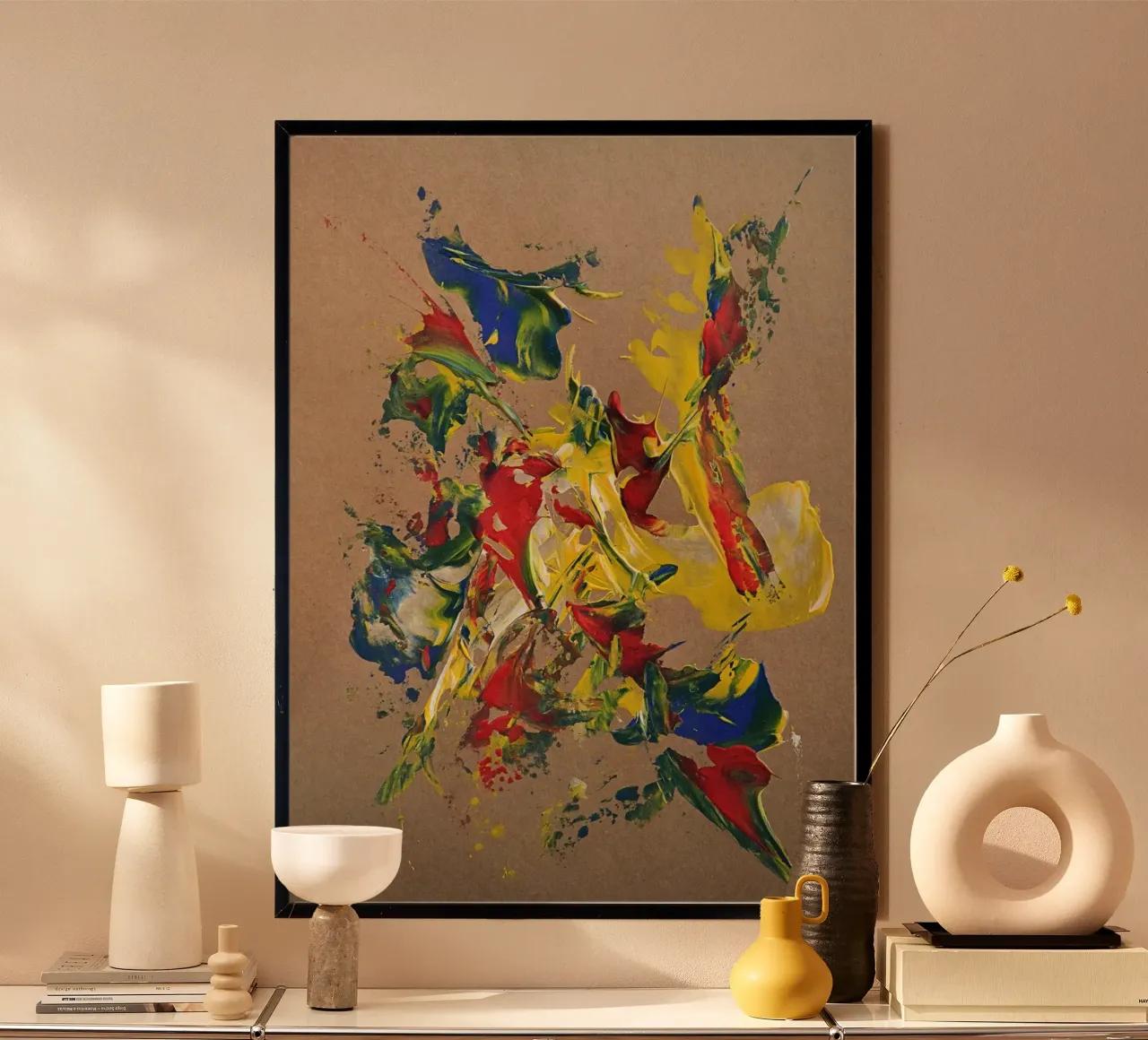 NATURAL STYLE 30 carta hahnemühle da Thierry Vobmann Abstract painting