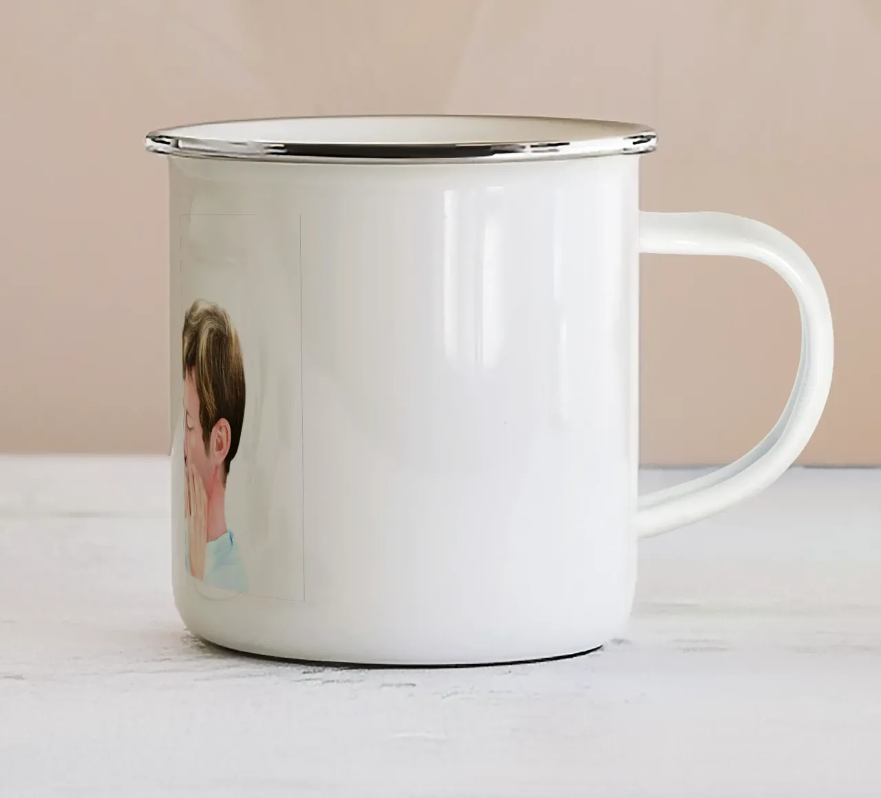 Pierrot le Fou tazza in smalto da heiyoum