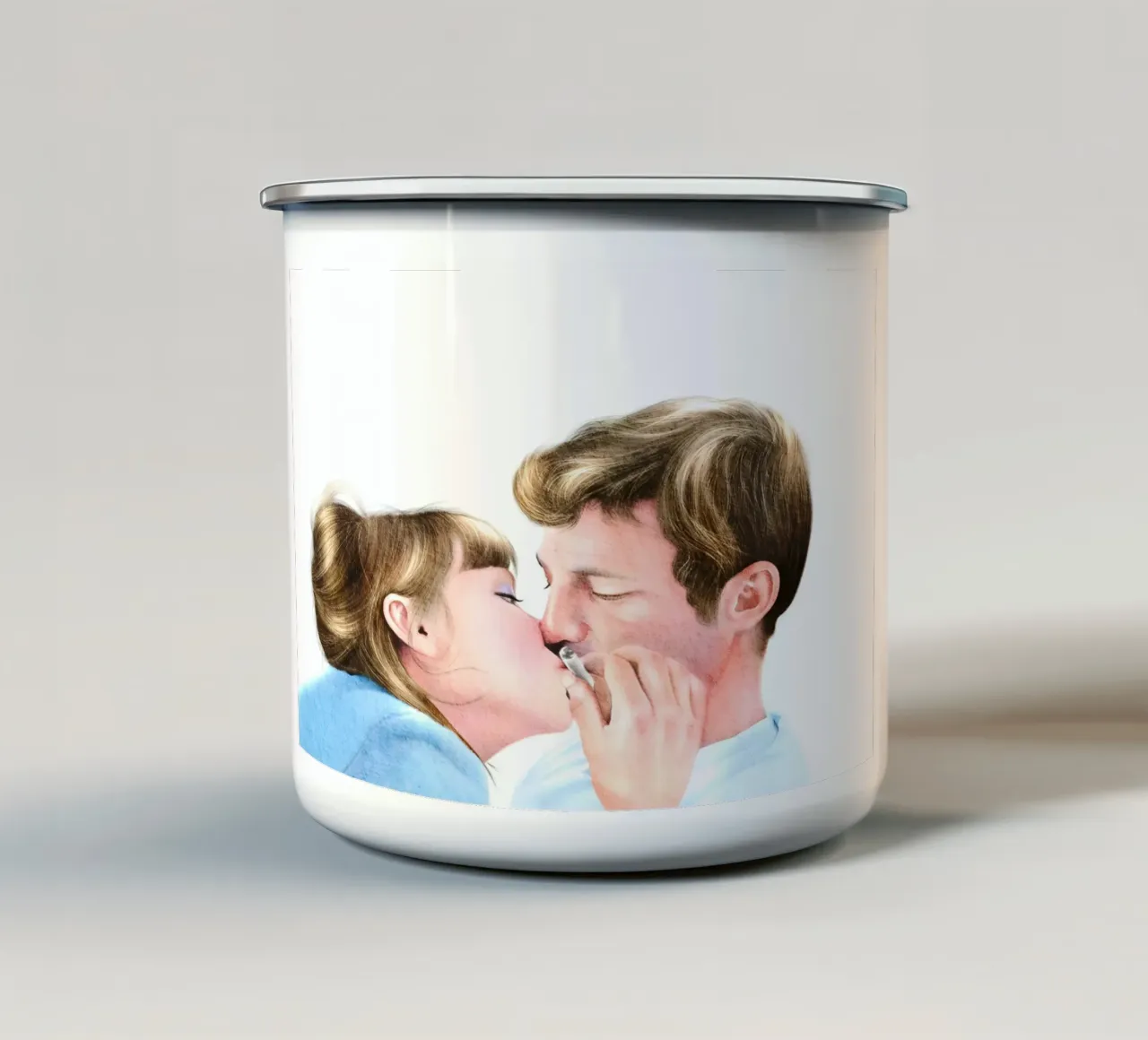 Pierrot le Fou tazza in smalto da heiyoum