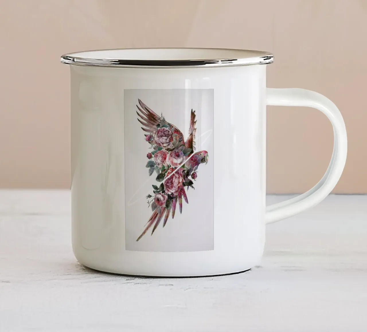 Fly Away tazza in smalto da Dániel Taylor