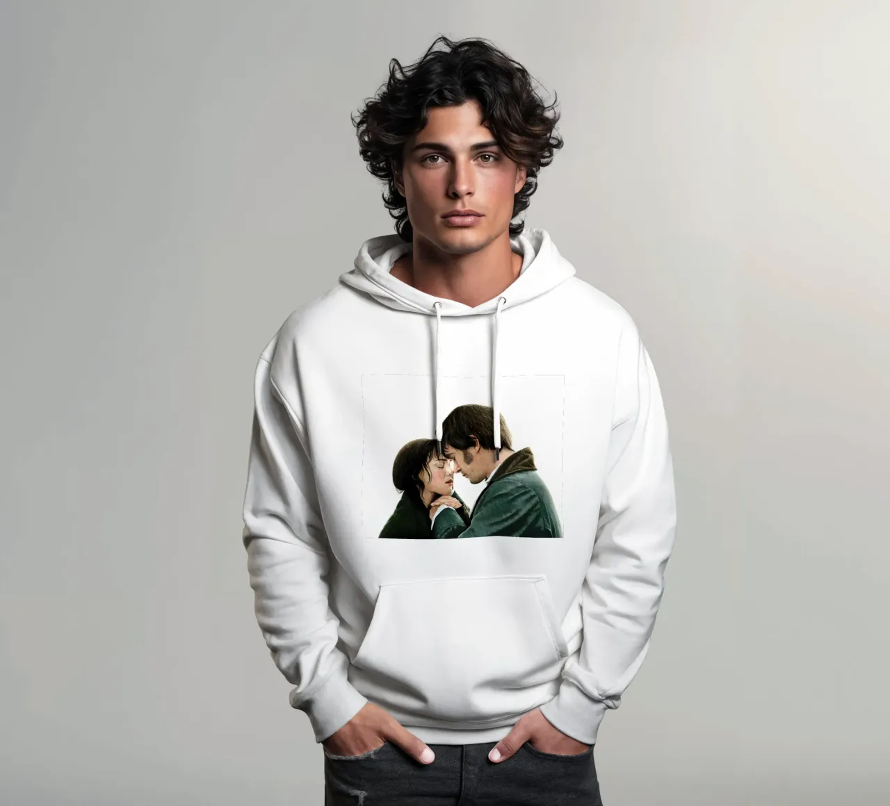 Pride & Prejudice felpa con cappuccio da heiyoum
