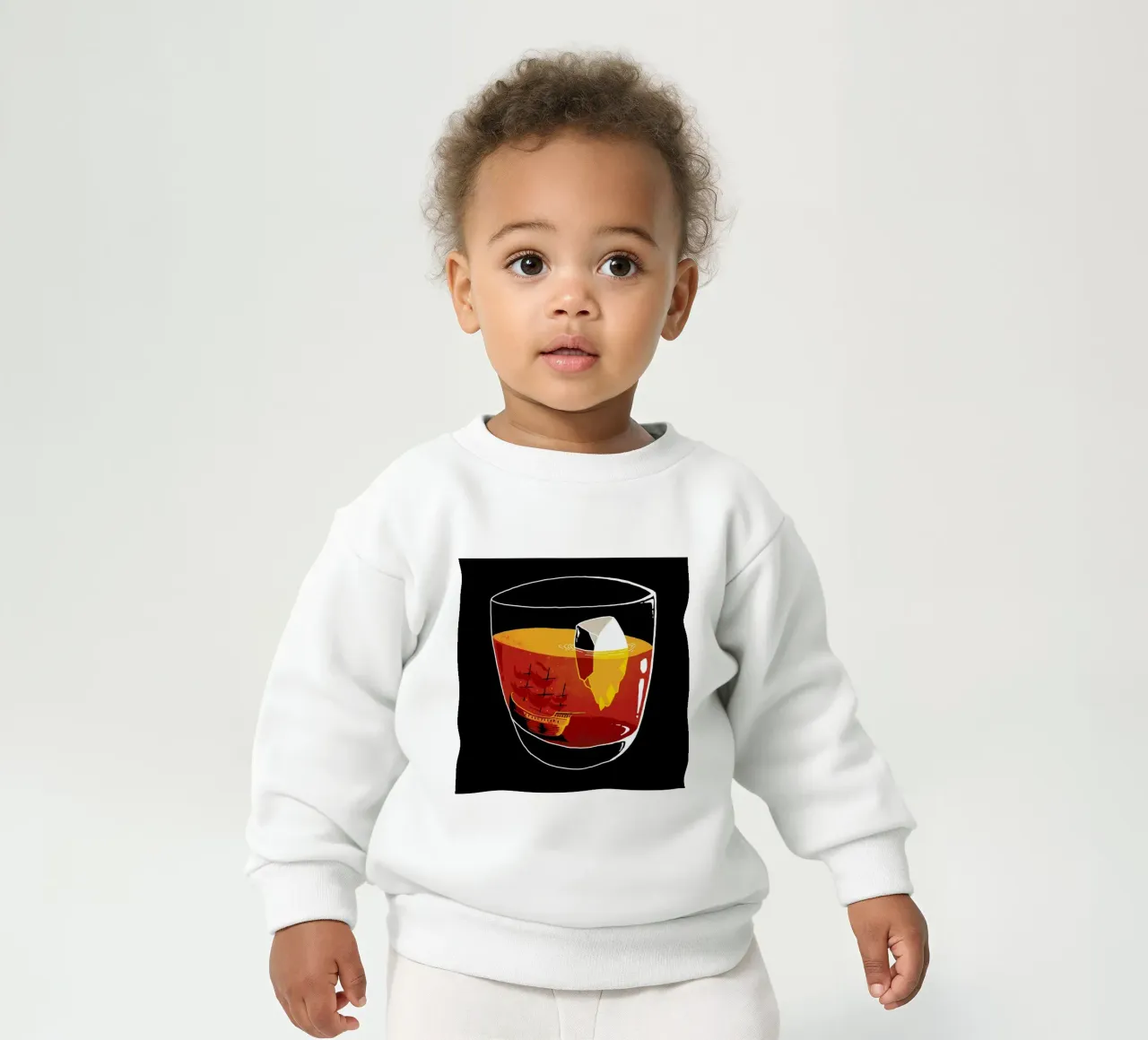 On the Rocks baby sweatshirt by DinoMike