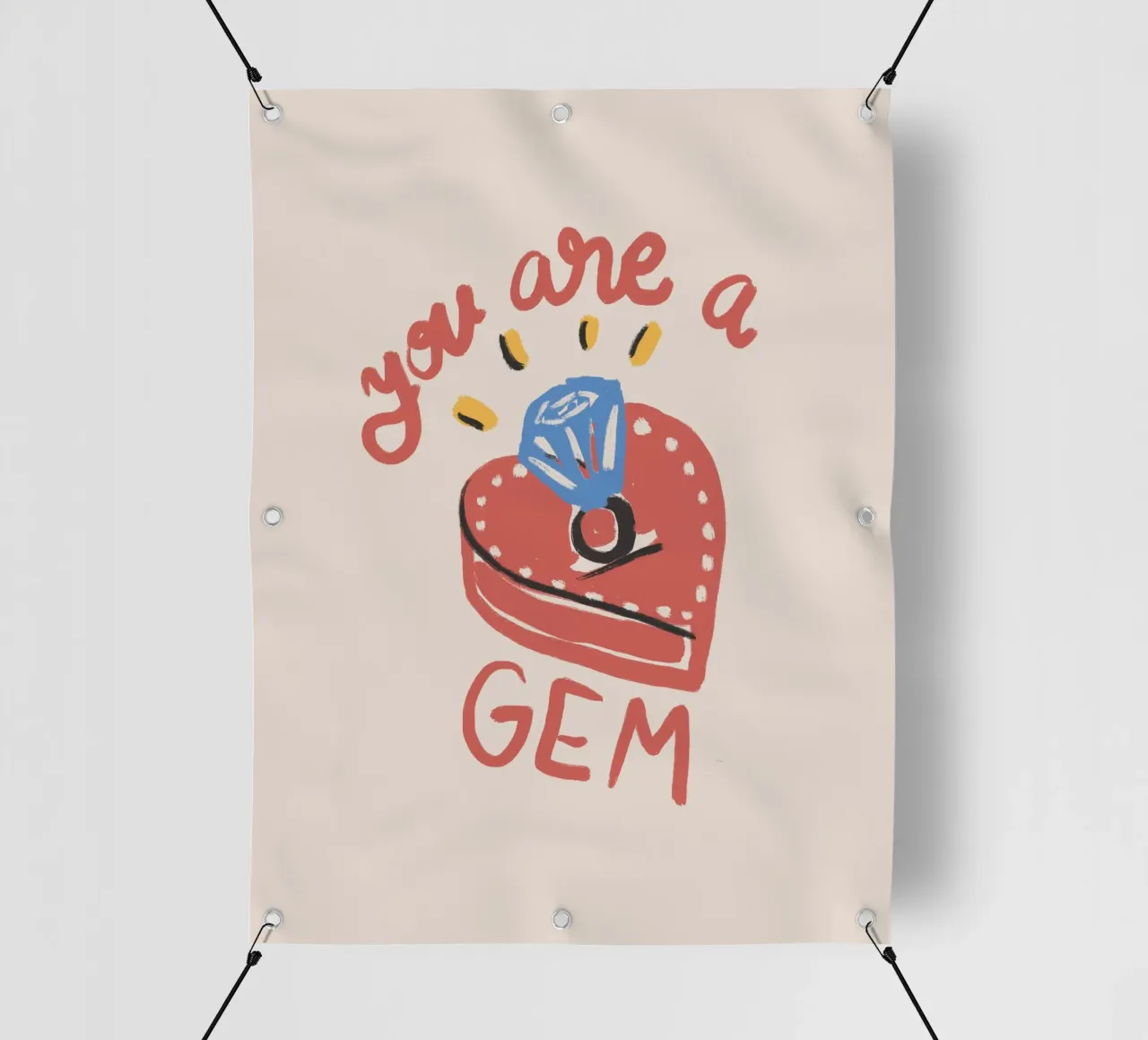 You Are a Gem telo in pvc da Magnific