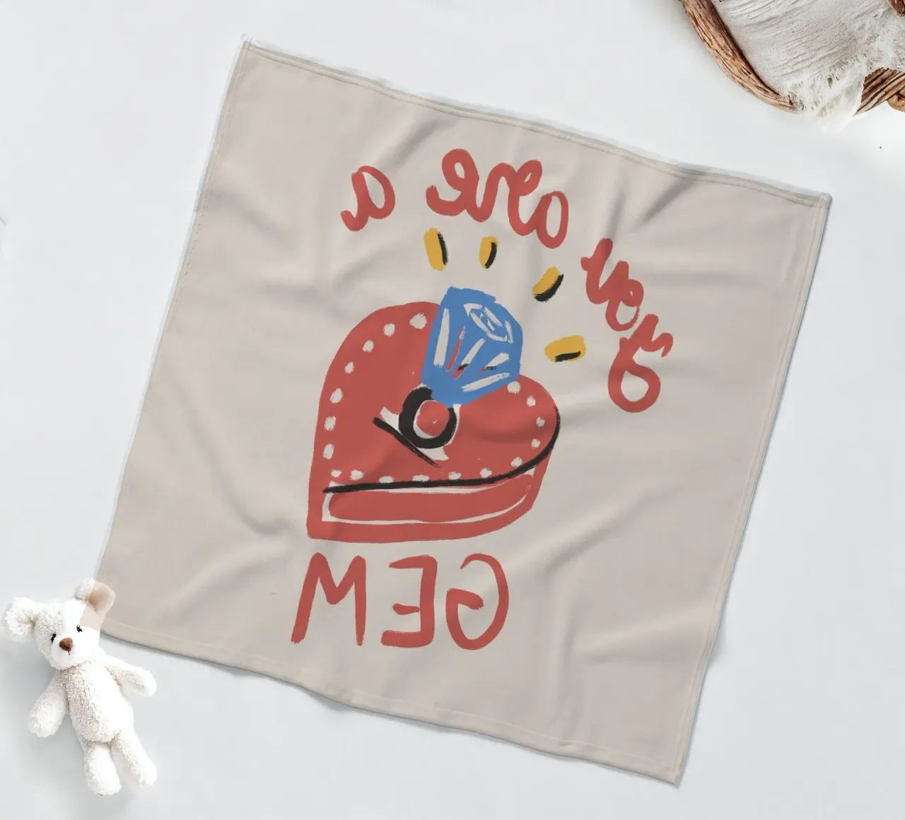 You Are a Gem coperta in pile da Magnific