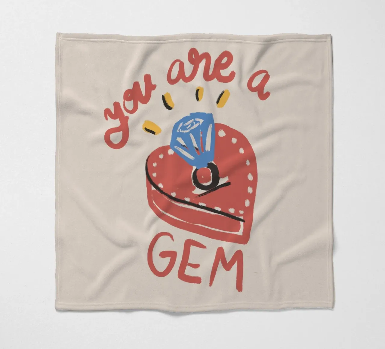 You Are a Gem coperta in pile da Magnific