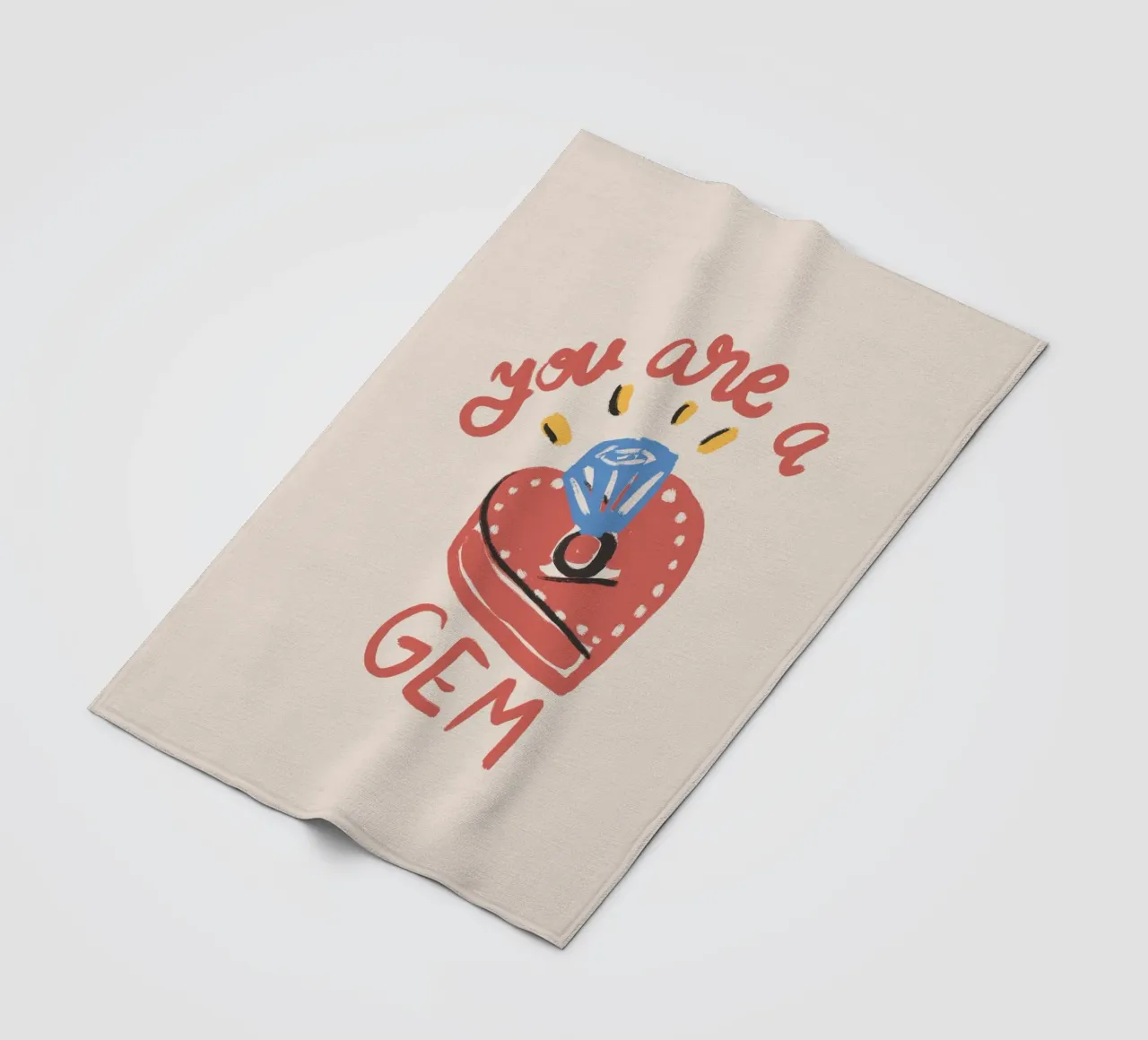 You Are a Gem coperta in pile da Magnific