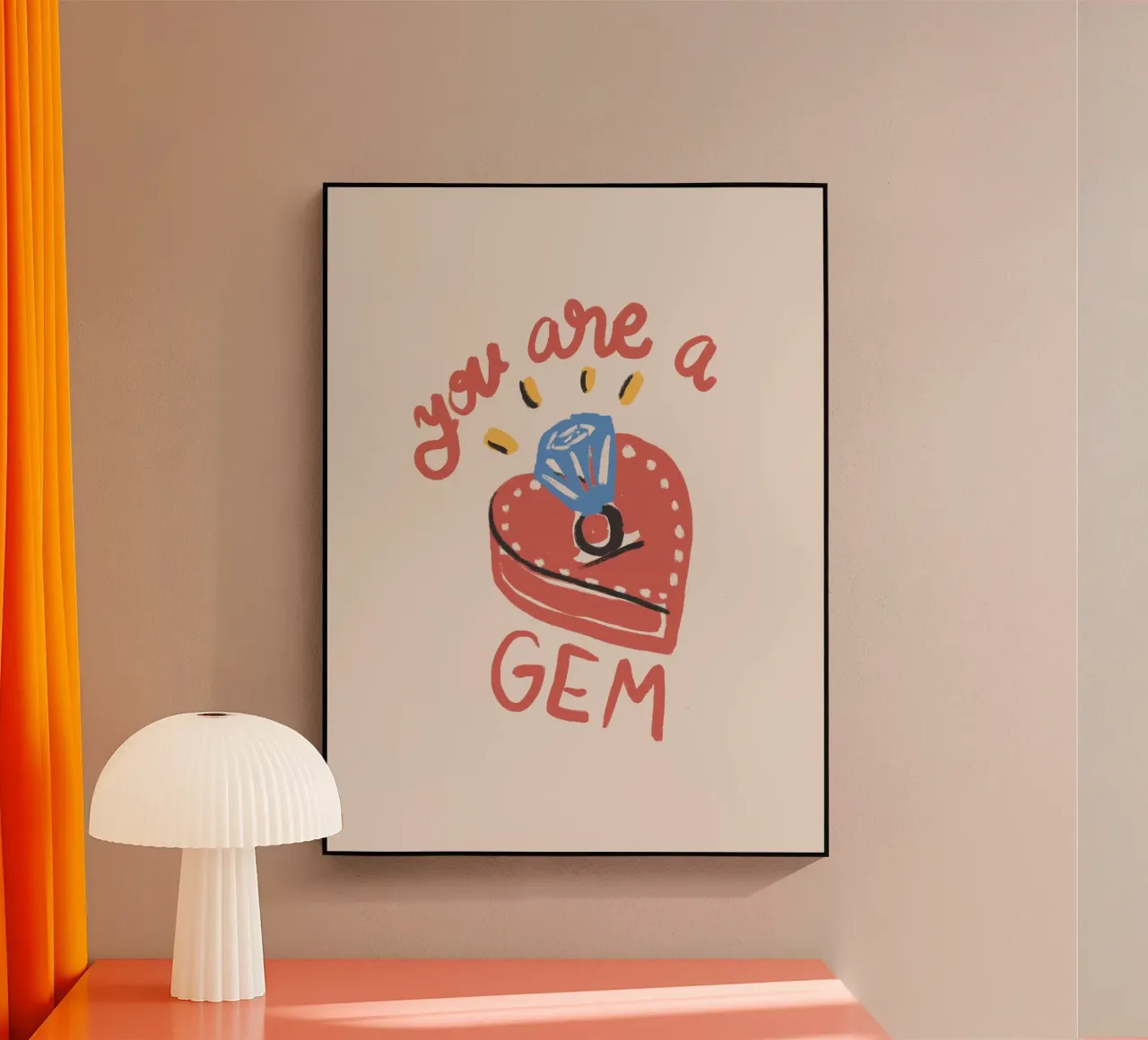 You Are a Gem plexiglass da Magnific