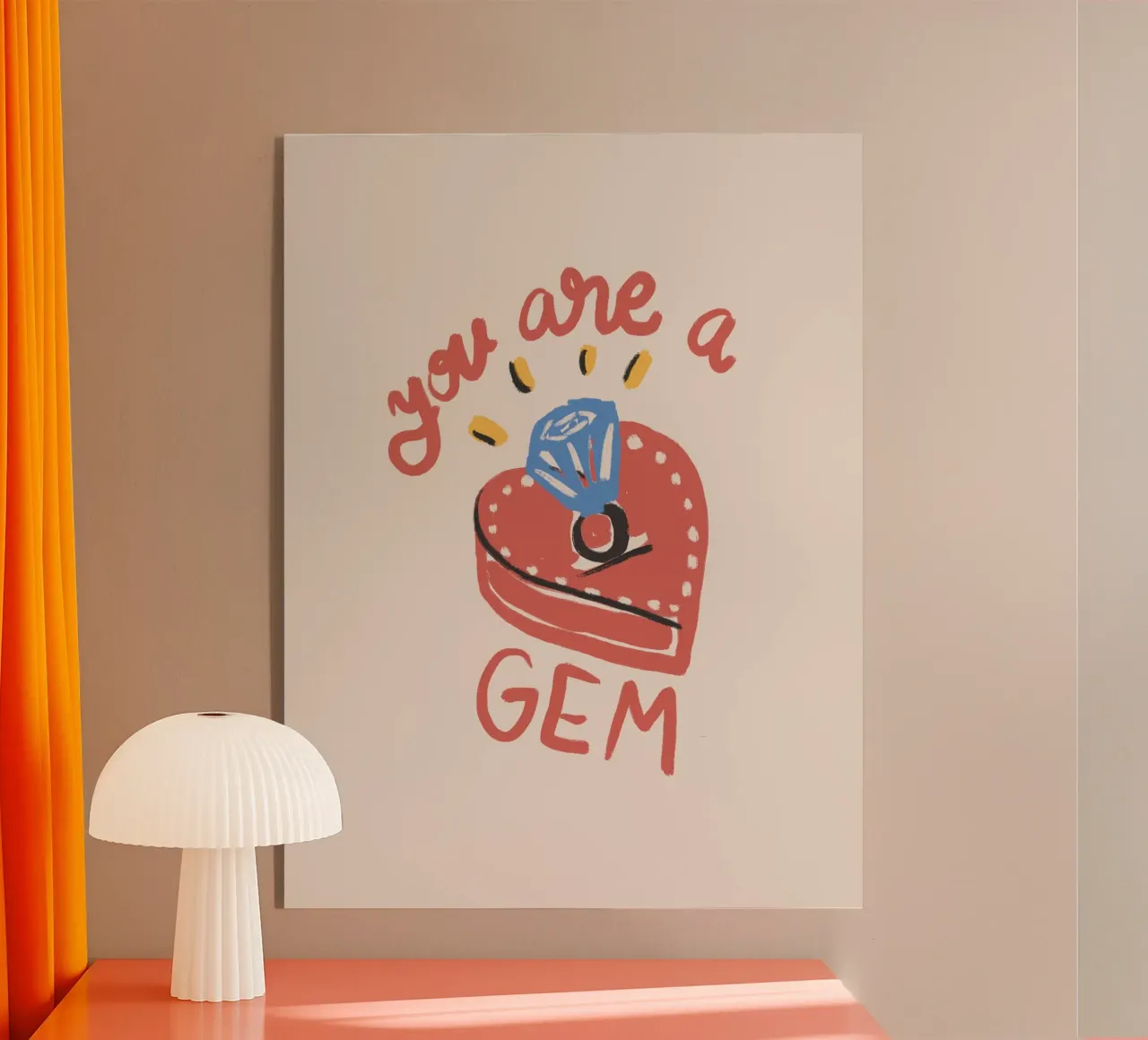 You Are a Gem plexiglass da Magnific