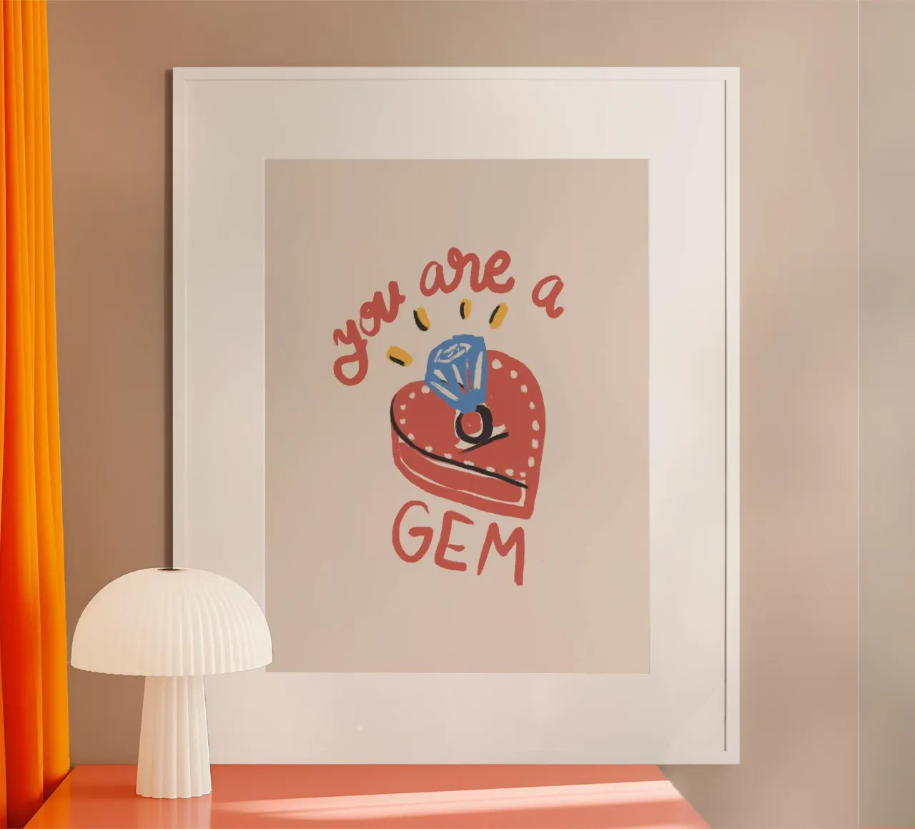 You Are a Gem carta hahnemühle da Magnific