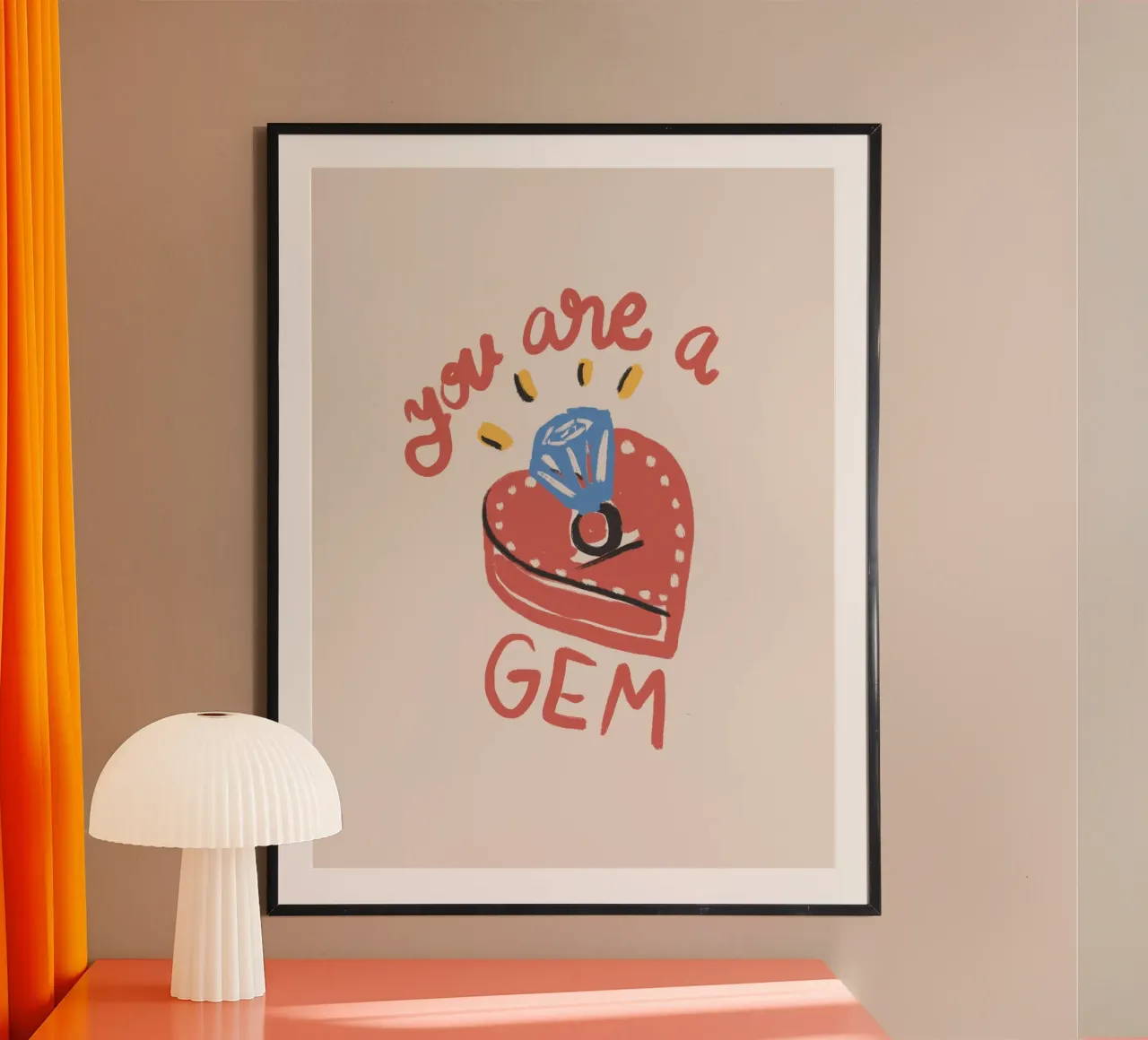 You Are a Gem carta hahnemühle da Magnific