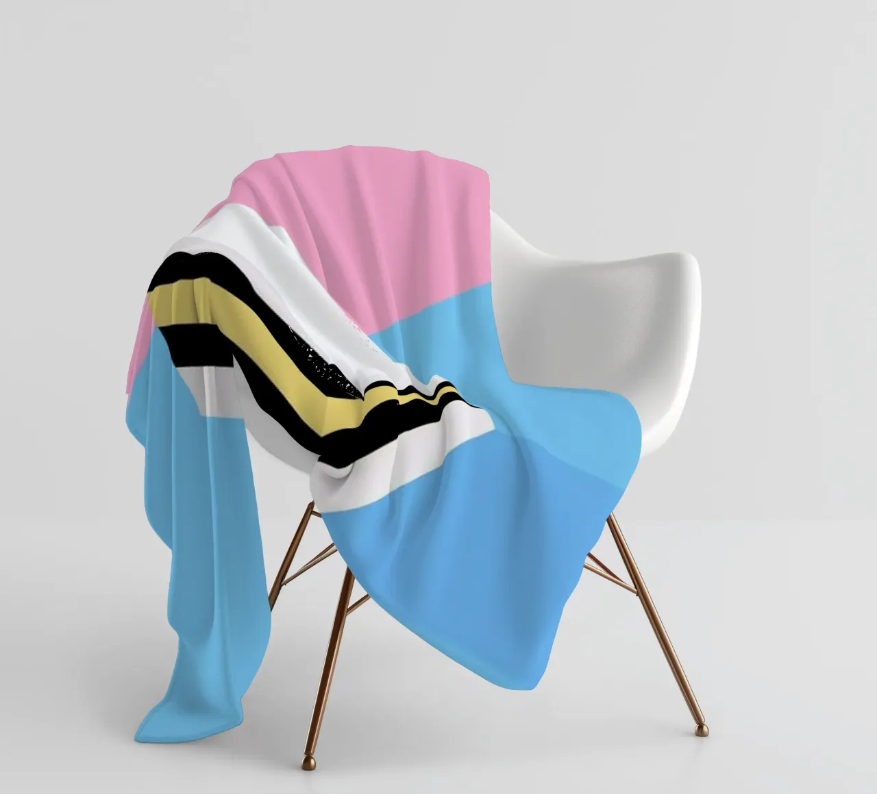 Liquorice coperta in pile da BLAEK Design Studio