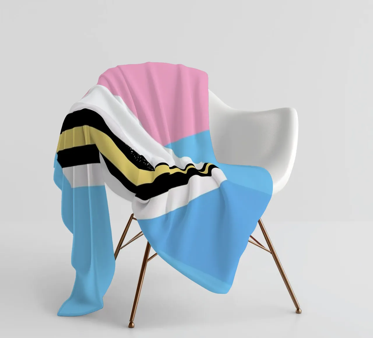 Liquorice coperta in pile da BLAEK Design Studio