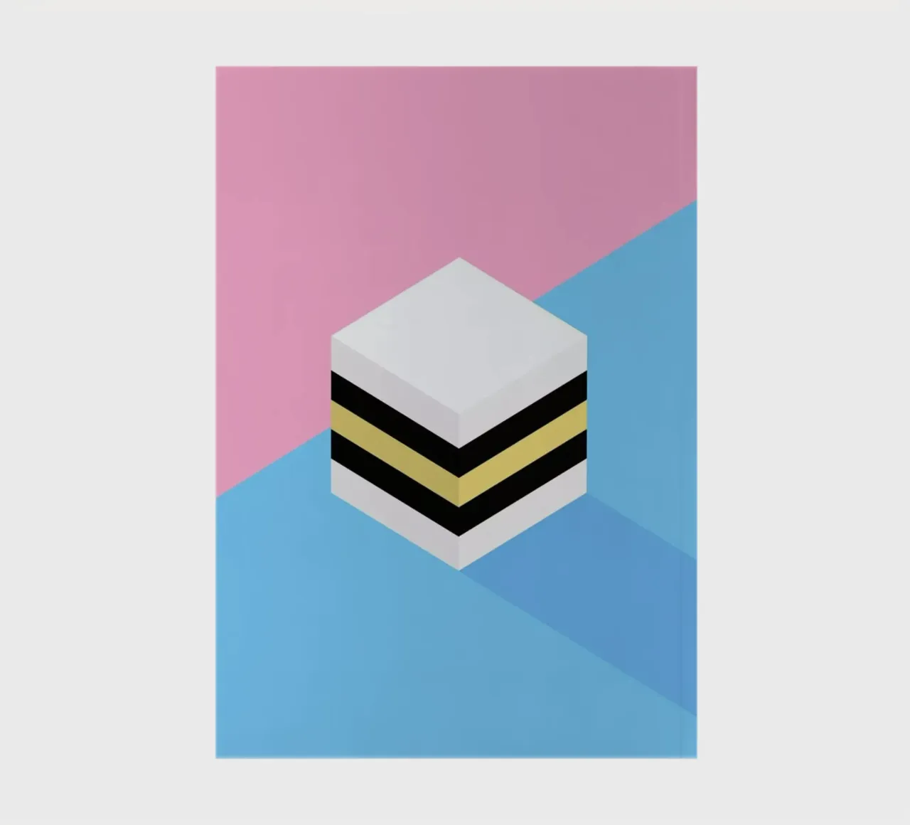 Liquorice notebook by BLAEK Design Studio