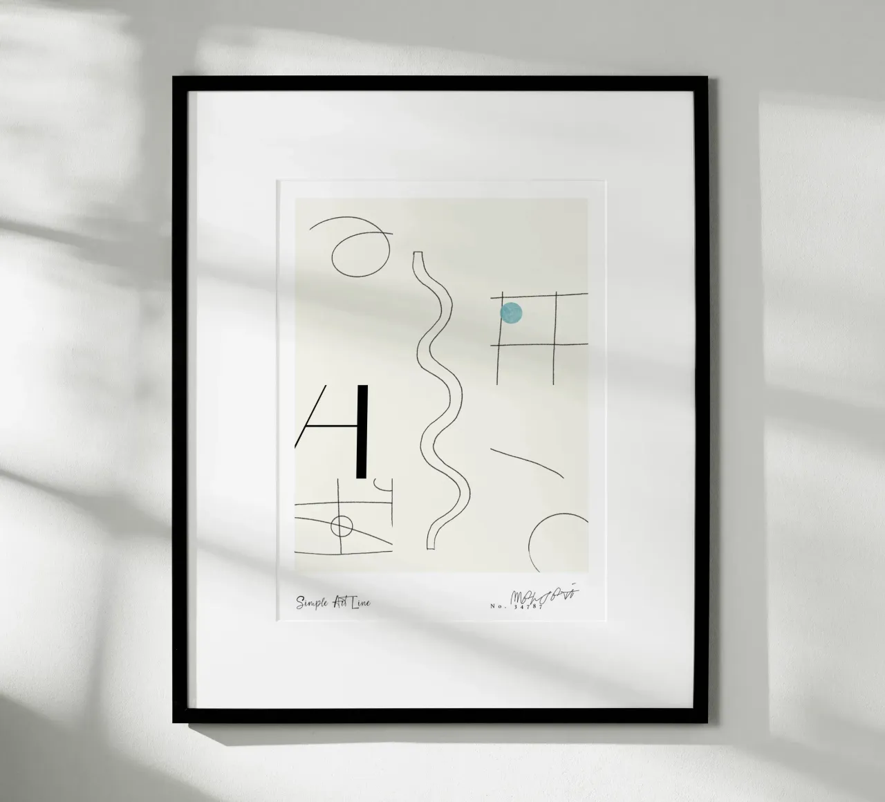 Simple Art Line No 61 carta hahnemühle da treechild