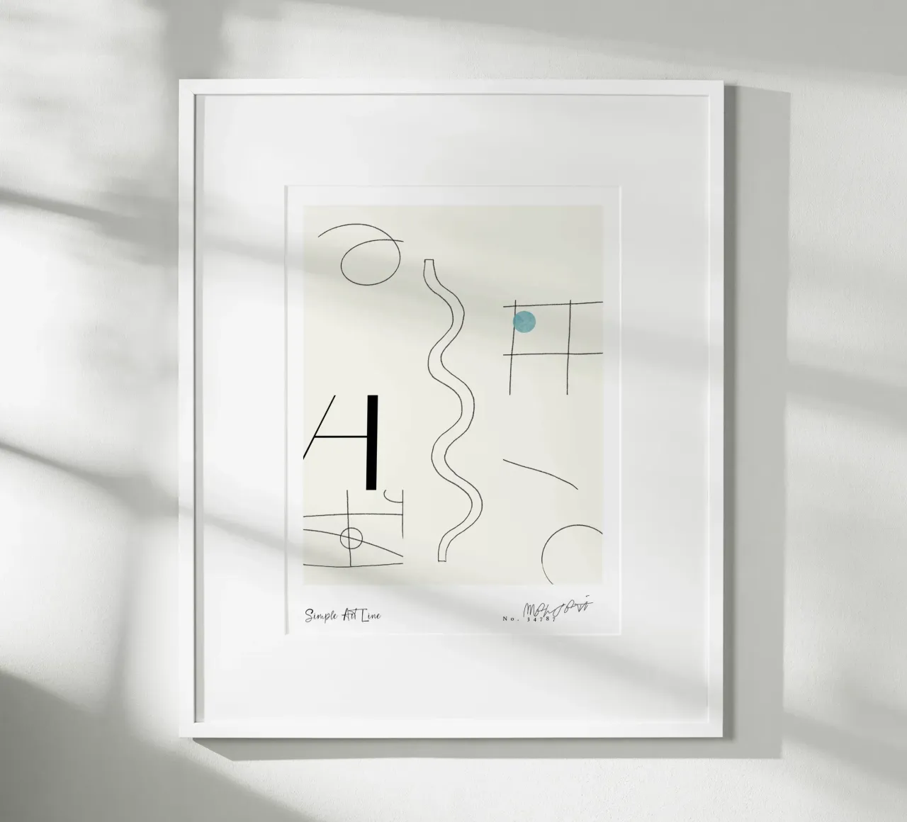 Simple Art Line No 61 carta hahnemühle da treechild