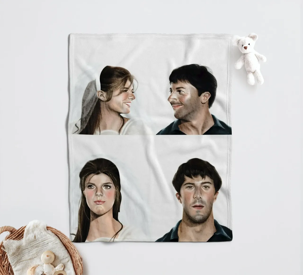 The Graduate coperta in pile da heiyoum