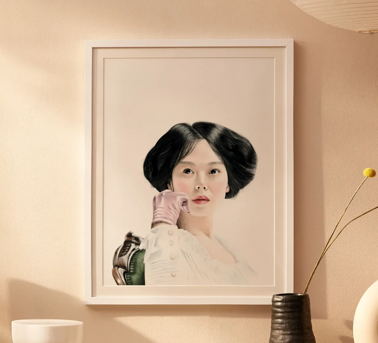 The Handmaiden poster con telaio in plastica da heiyoum