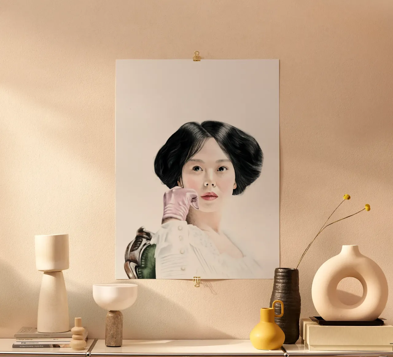 The Handmaiden poster con telaio in plastica da heiyoum