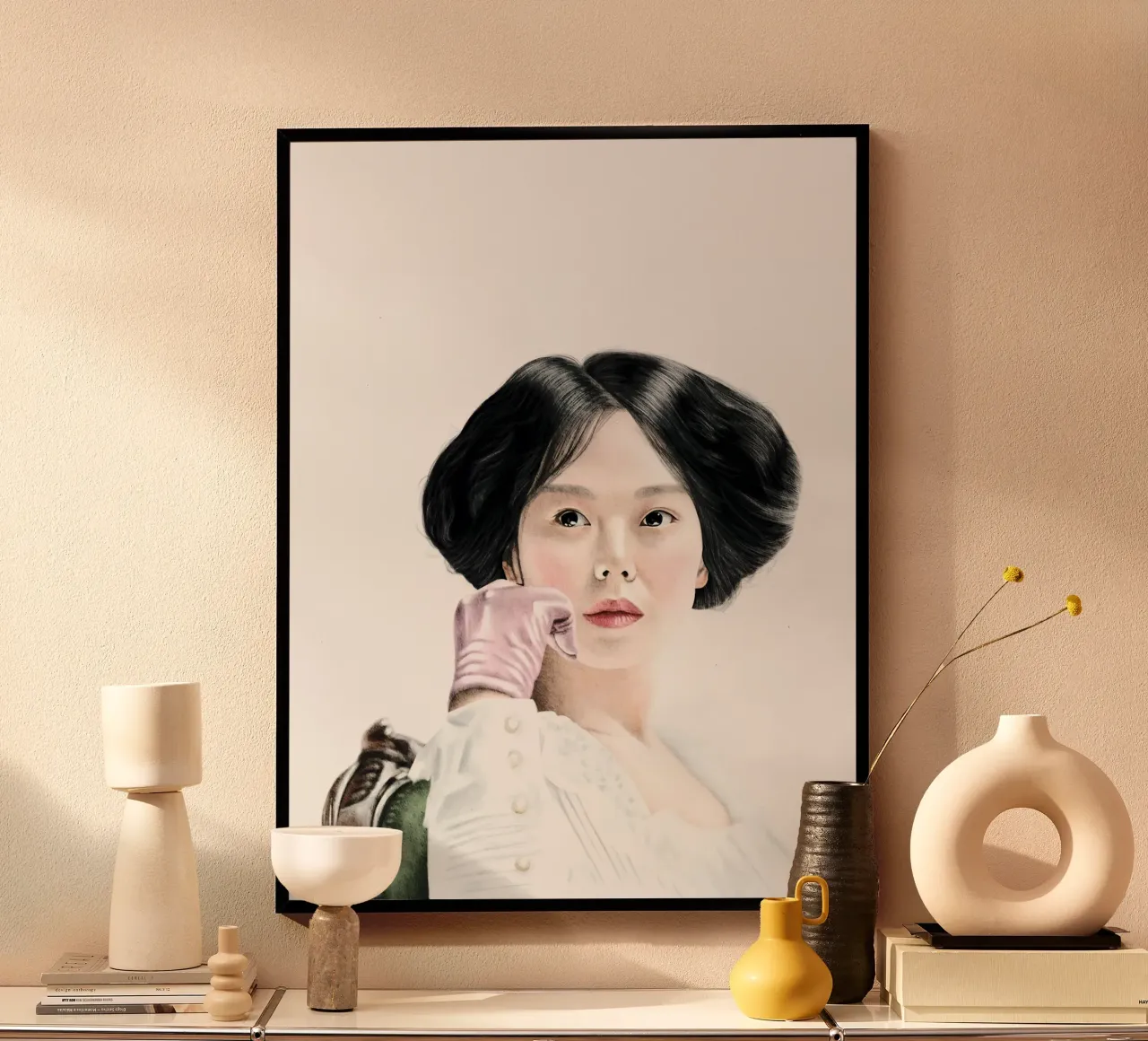 The Handmaiden poster con telaio in plastica da heiyoum