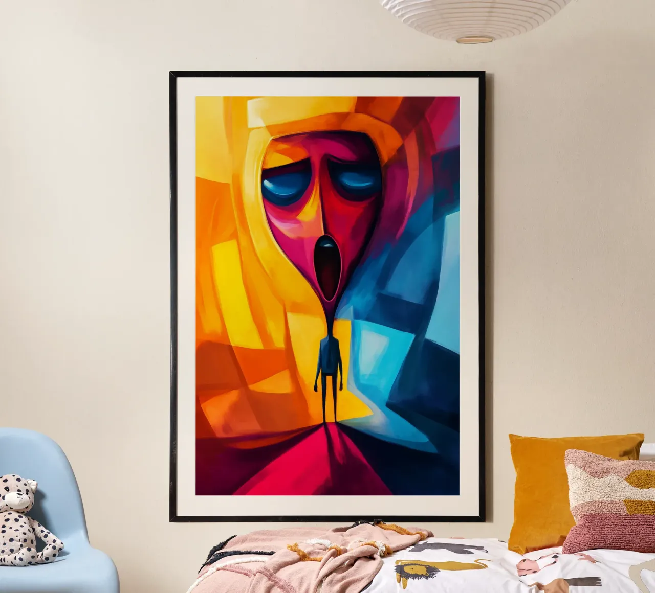 Silent scream Lost self hahnemühle by melipo-art