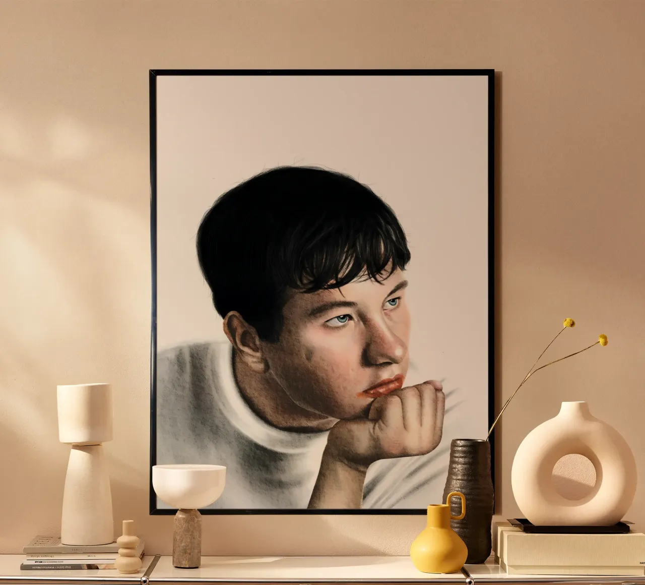 The Killing of a Sacred Deer poster con telaio in legno da heiyoum