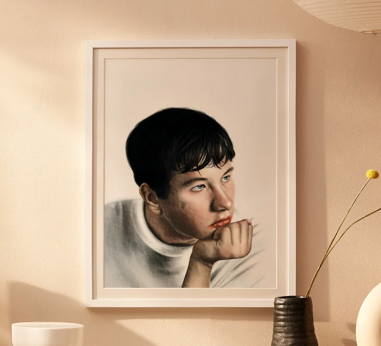 The Killing of a Sacred Deer poster con telaio in legno da heiyoum