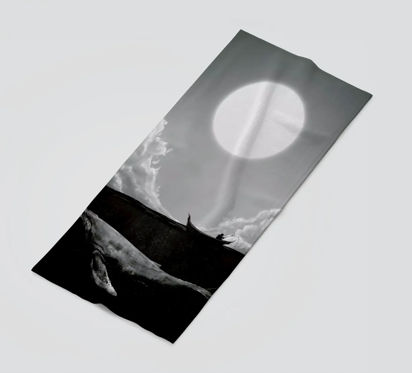 Otherside beach towel by Dániel Taylor