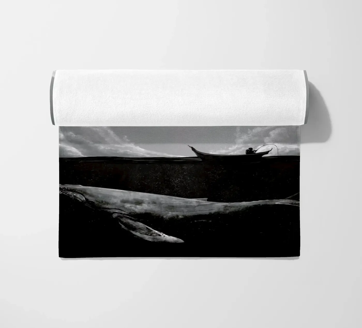 Otherside beach towel by Dániel Taylor