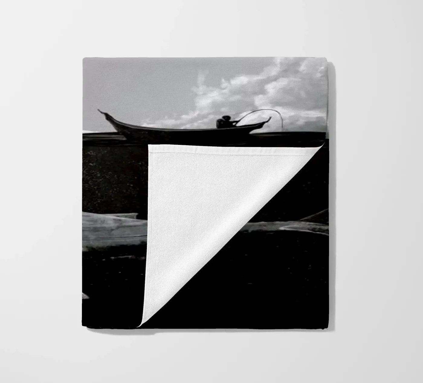 Otherside beach towel by Dániel Taylor