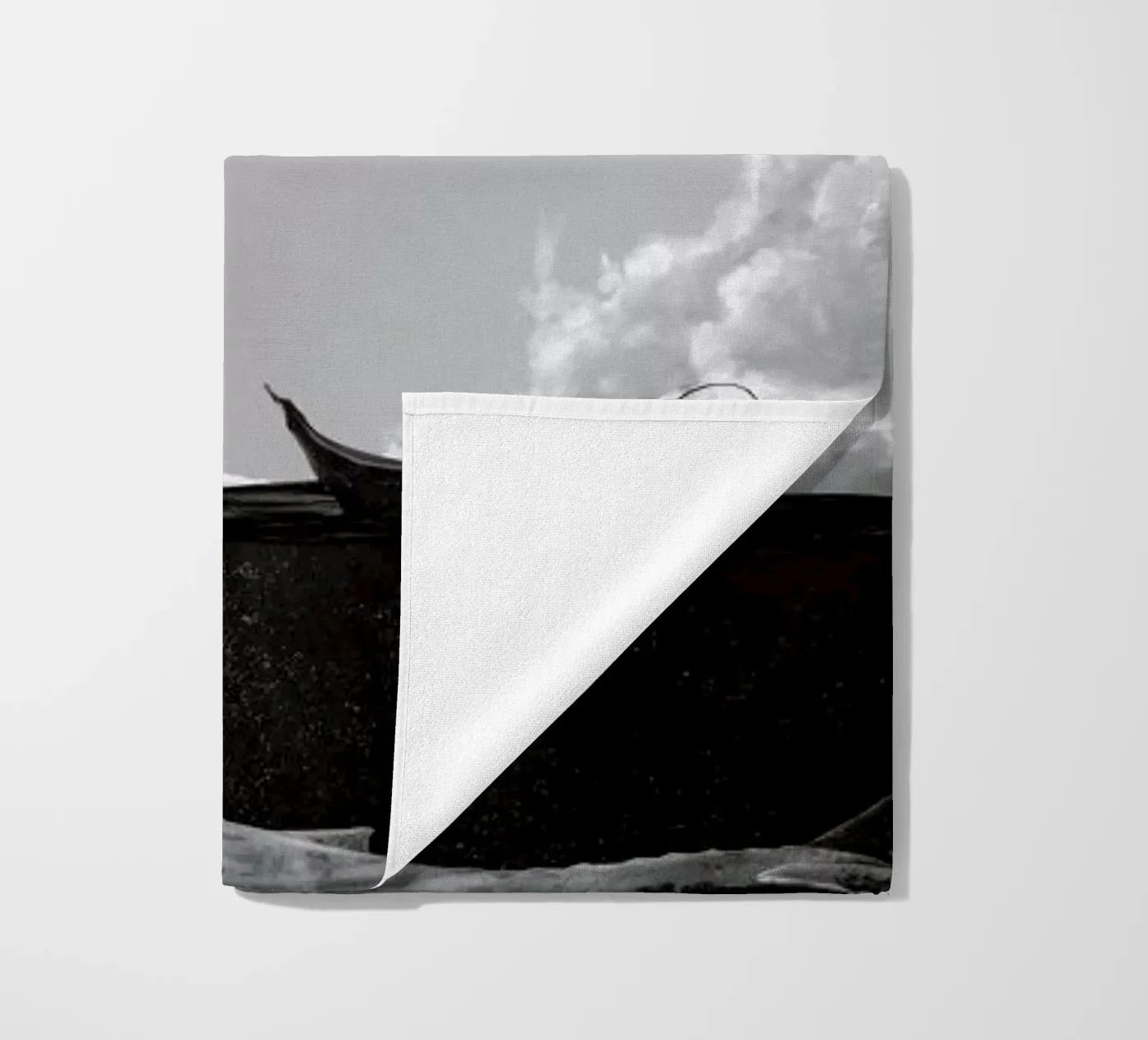 Otherside beach towel by Dániel Taylor