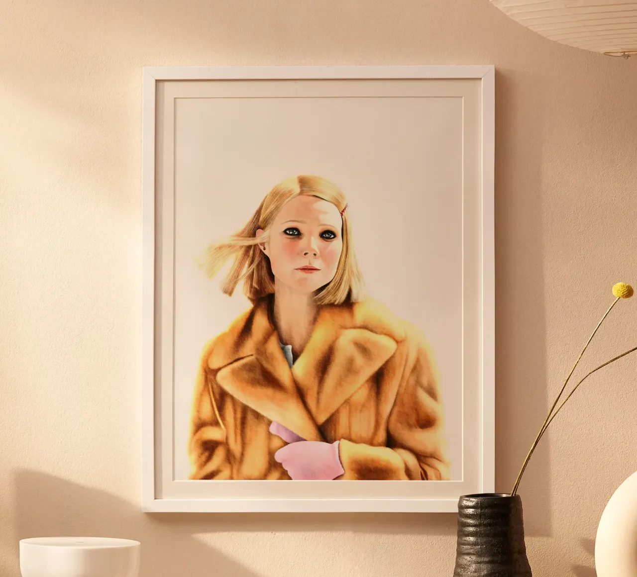 The Royal Tenenbaums poster con telaio in alluminio da heiyoum