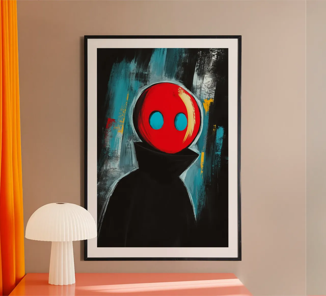 Red phantom Looking into the unknown hahnemühle by melipo-art