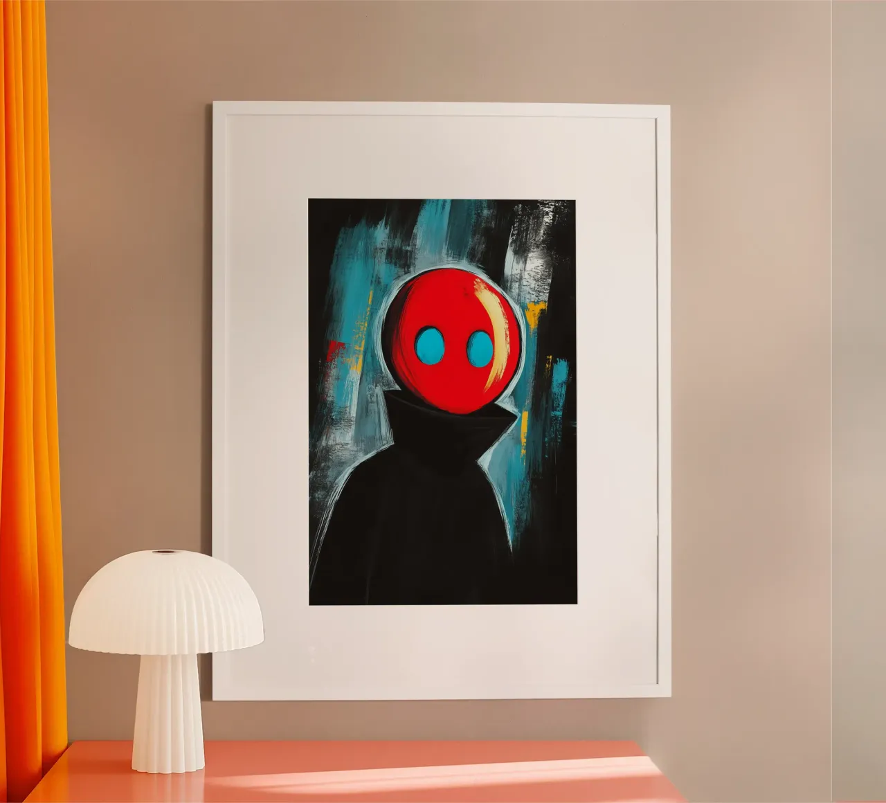Red phantom Looking into the unknown hahnemühle by melipo-art