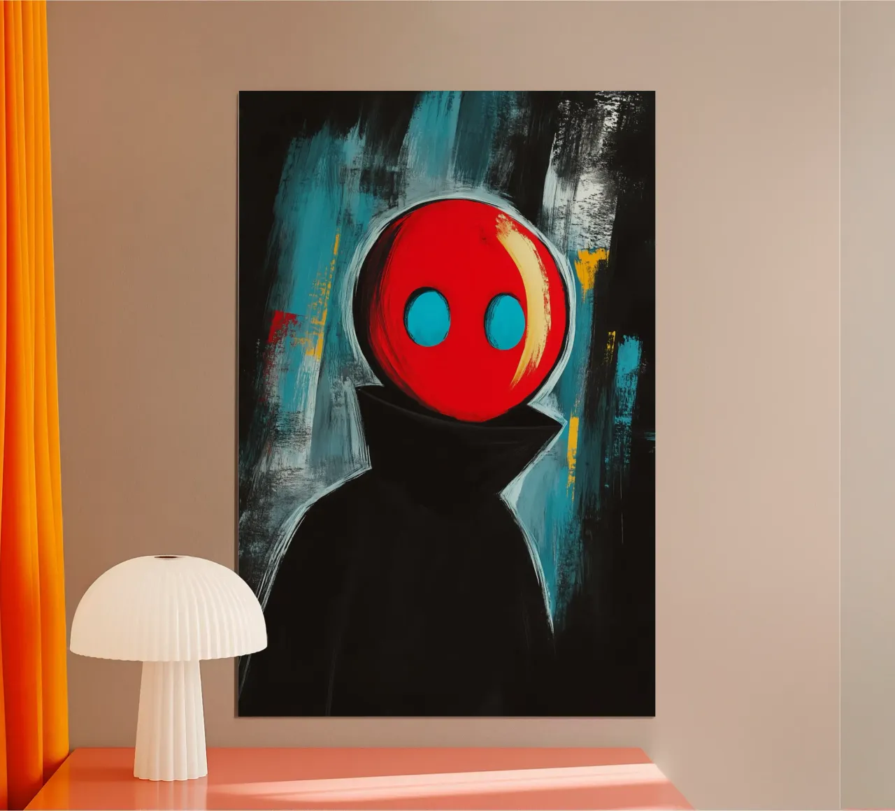 Red phantom Looking into the unknown hahnemühle by melipo-art