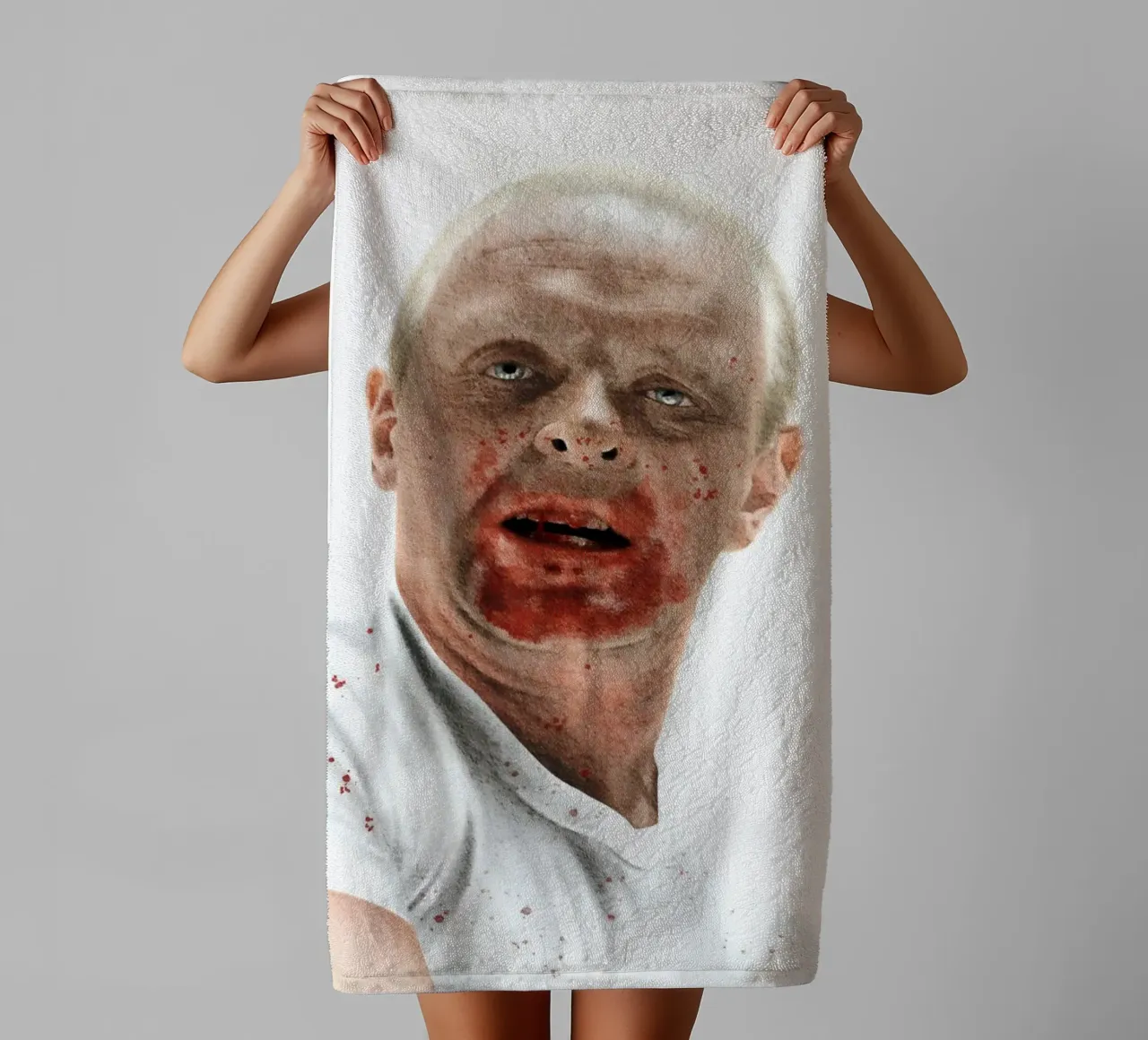 The Silence of the Lambs towel by heiyoum