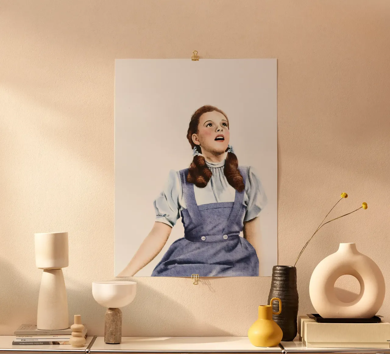 The Wizard of Oz poster con telaio in legno da heiyoum