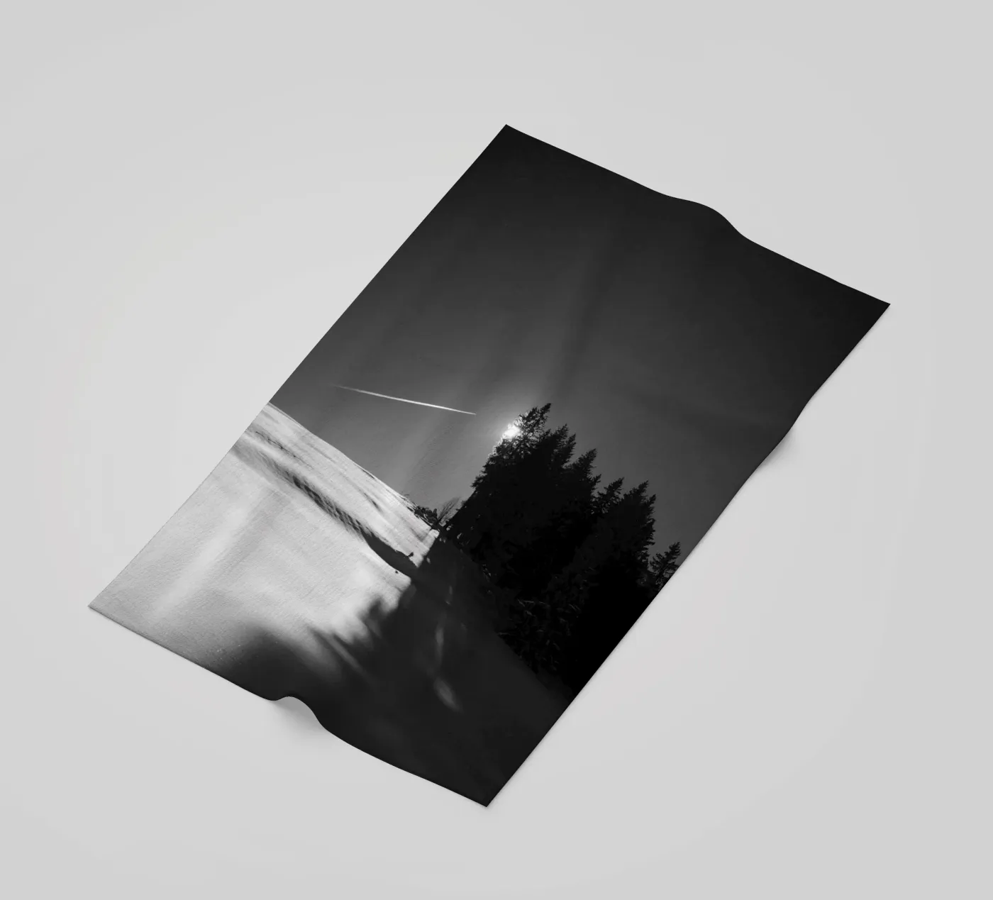 Winter Shadows telo mare da FujiMonochrome