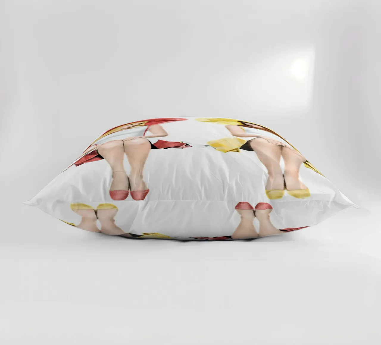 The Young Girls of Rochefort decorative cushion by heiyoum