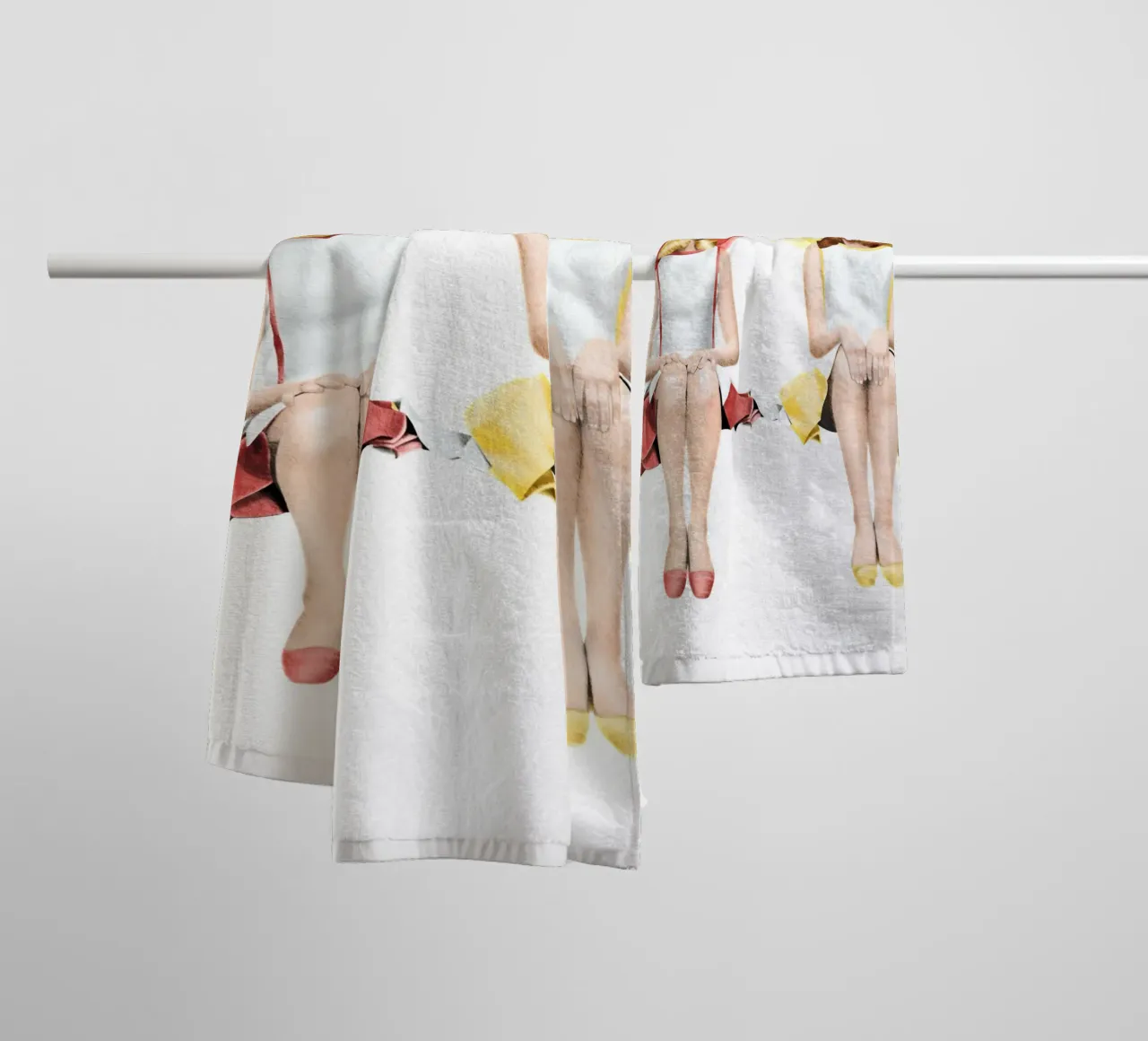 The Young Girls of Rochefort asciugamano da bagno da heiyoum