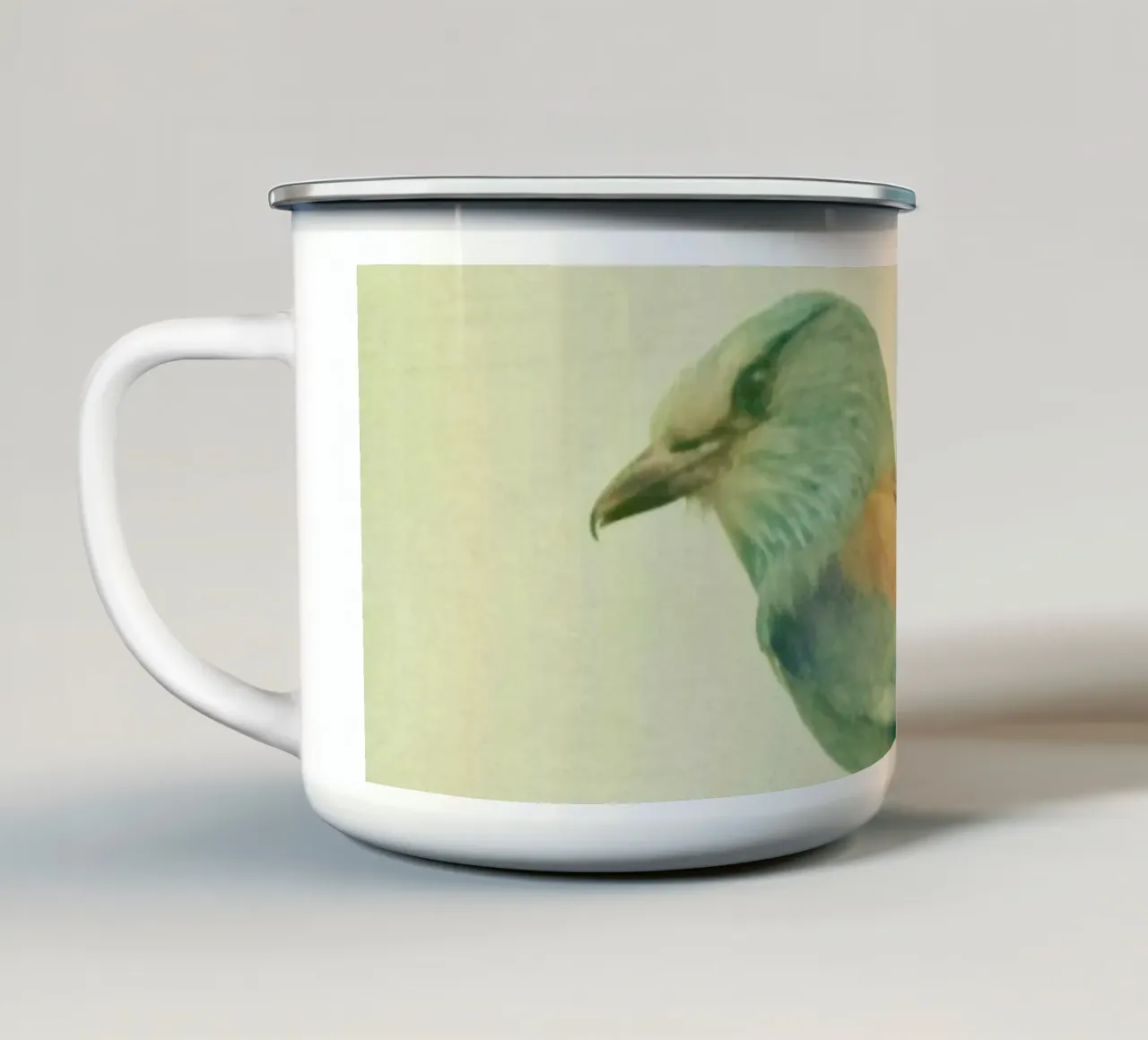 Studio degli uccelli #2 tazza in smalto da Cassia Beck Photography