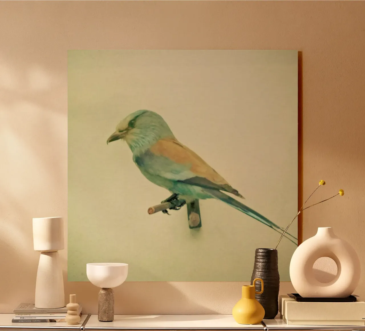 Bird study #2 forex plate by Cassia Beck Photography