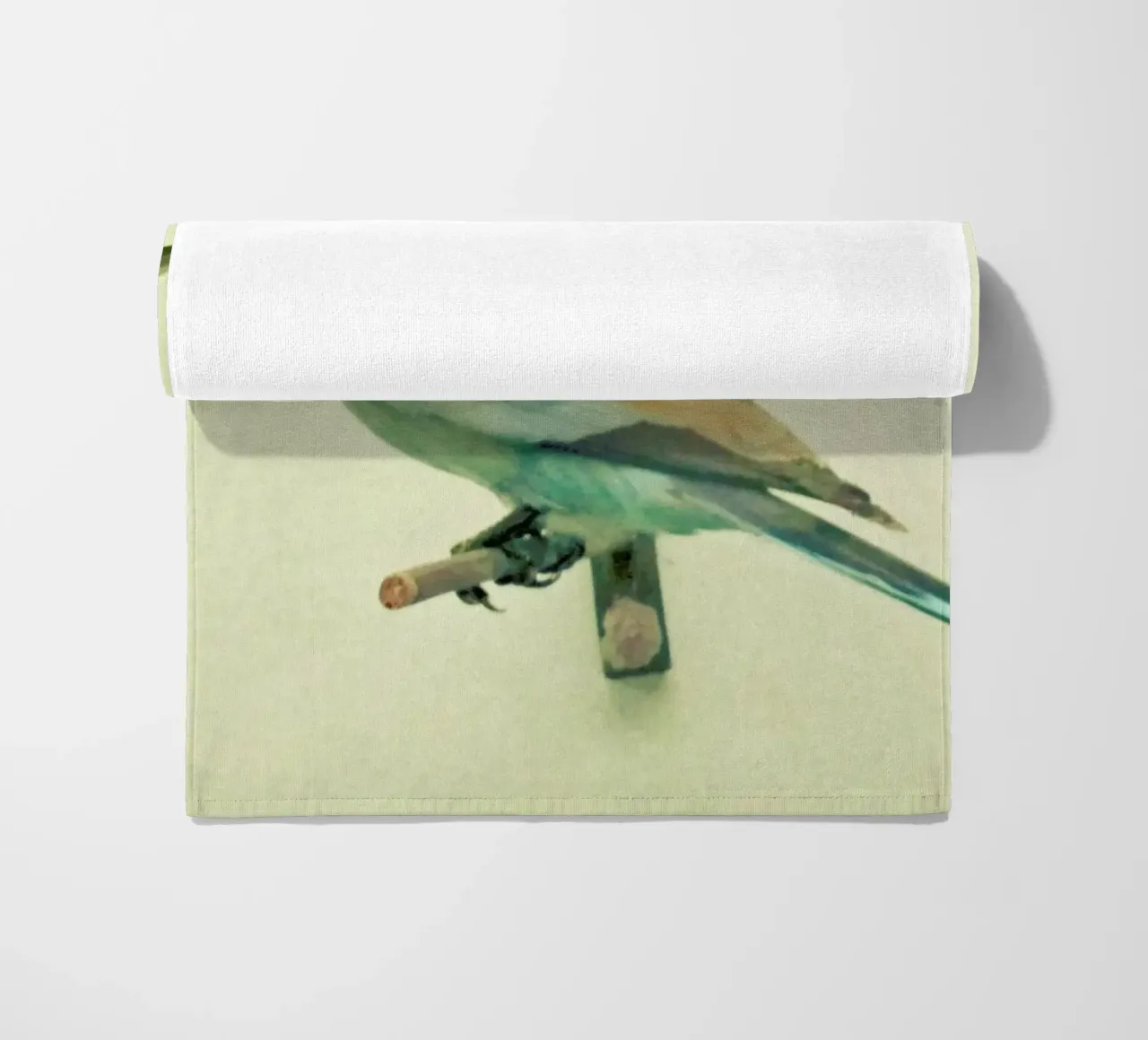 Vogelstudie #2 strandhanddoek van Cassia Beck Photography